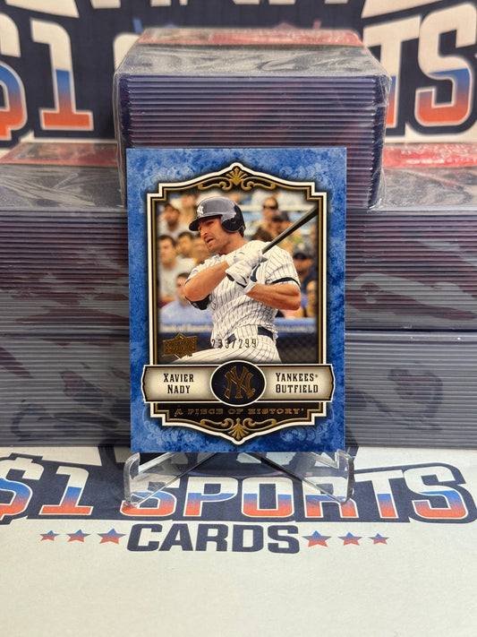 2009 Upper Deck (A Piece of History 233/299) Xavier Nady #68