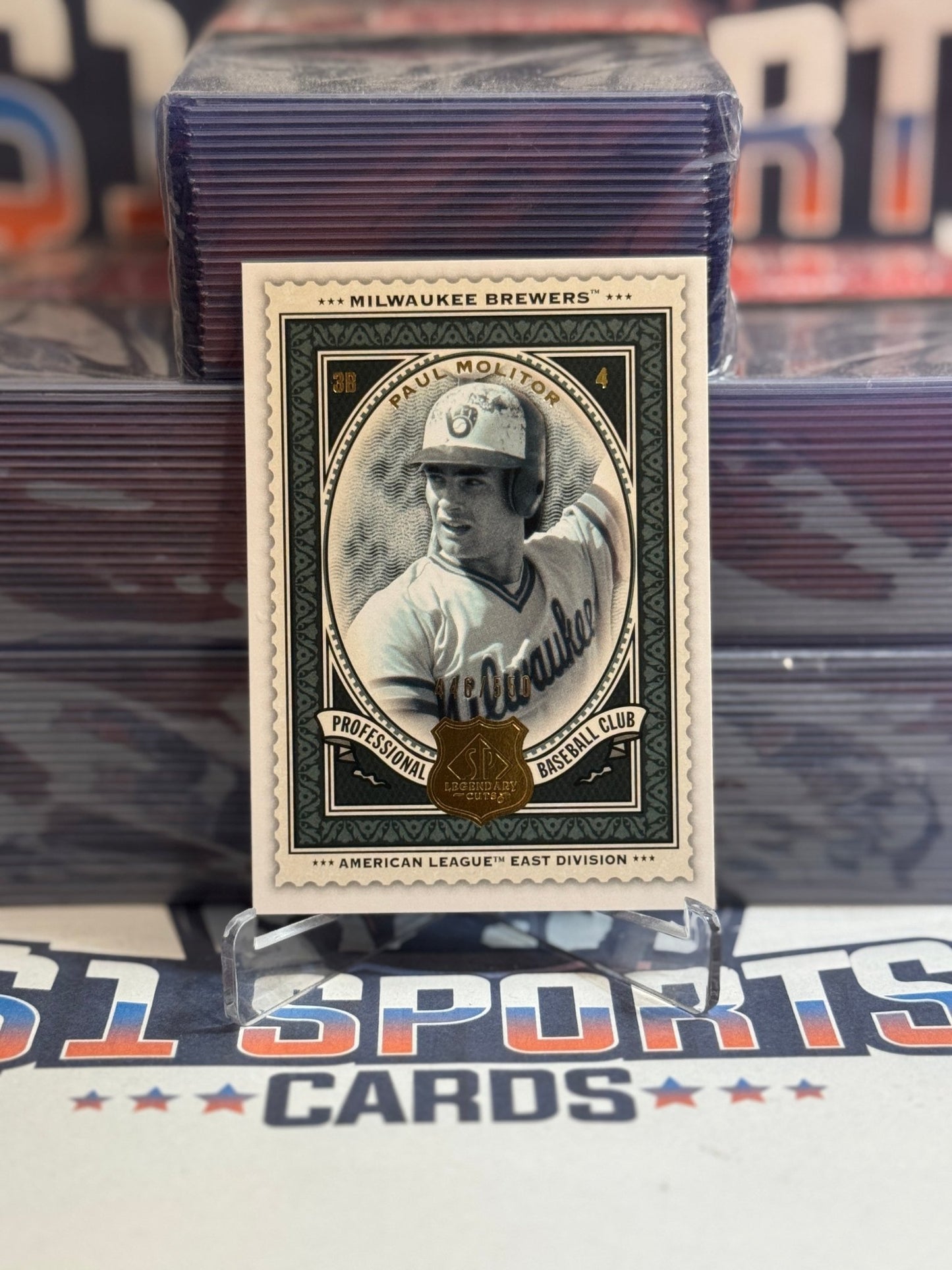 2009 Upper Deck SP (Legendary Cuts 446/550) Paul Molitor 133