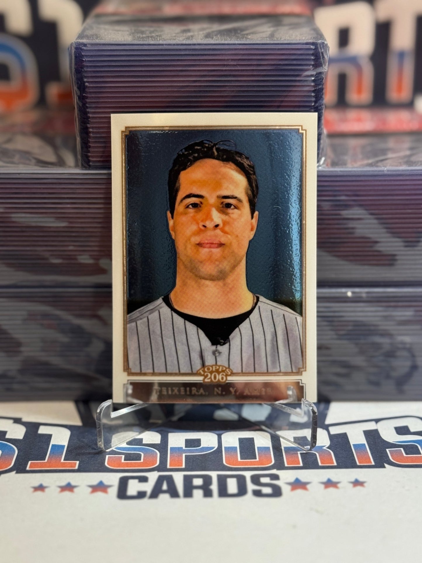 2010 Topps 206 (677/999) Mark Teixeira TC19
