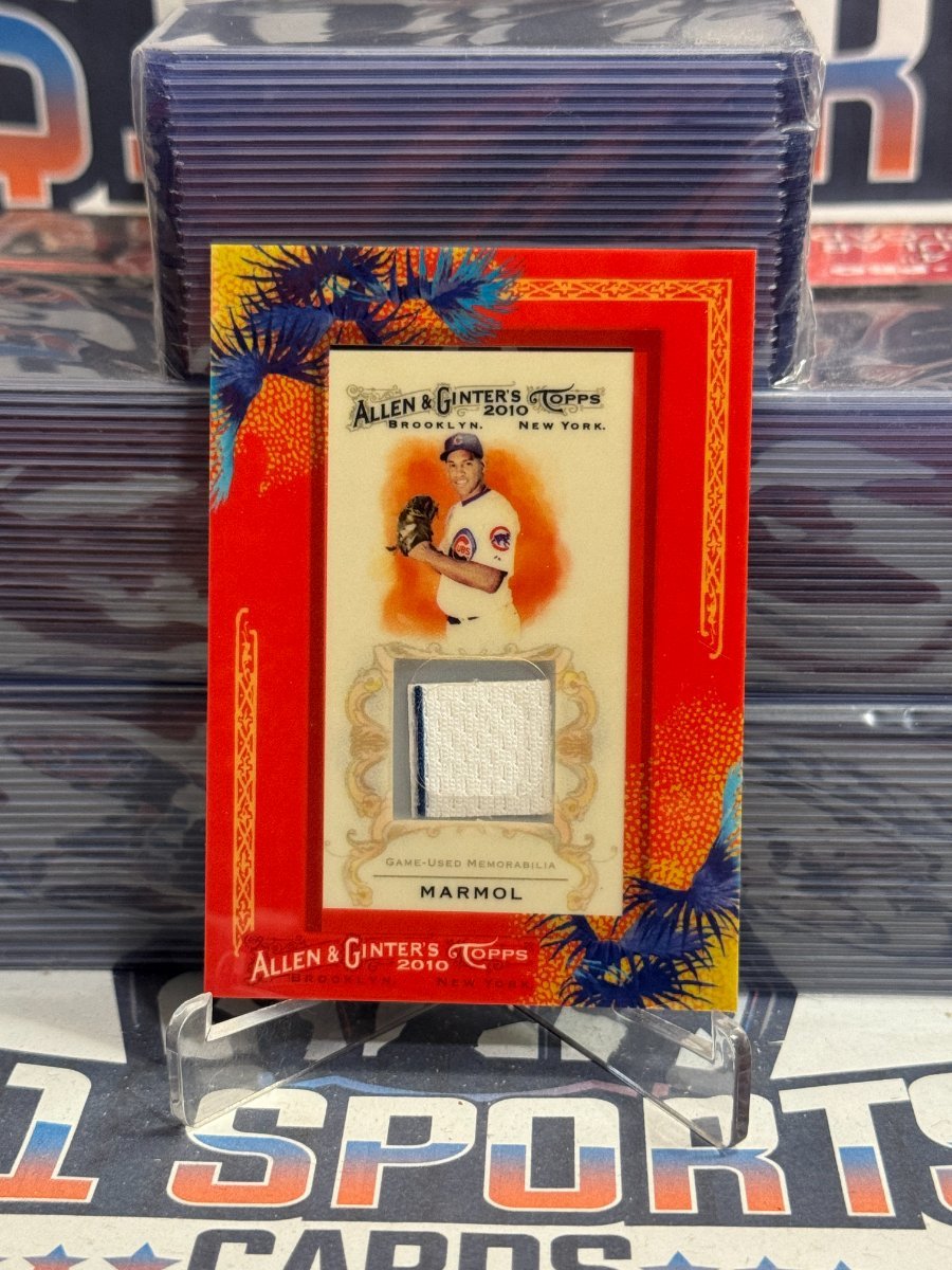 2010 Topps Allen & Ginter (Framed Mini Relic) Carlos Marmol #AGR-CM