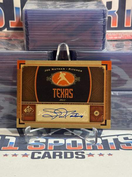 2012 Upper Deck SP Signature Edition (Auto) Joe Nathan TEX5