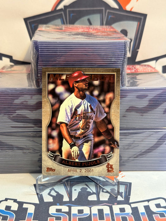 2016 Topps (MLB Debut) Albert Pujols #MLBD-27