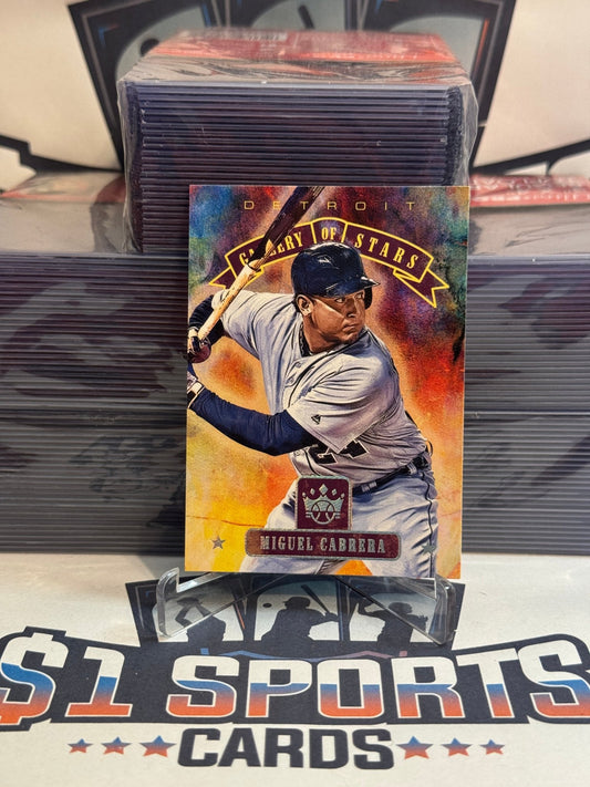 2018 Donruss Diamond Kings (Gallery of the Stars) Miguel Cabrera #GS6