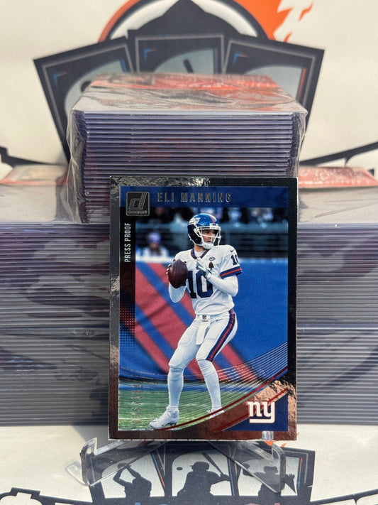 2018 Donruss (Silver Press Proof 75/100) Eli Manning #203