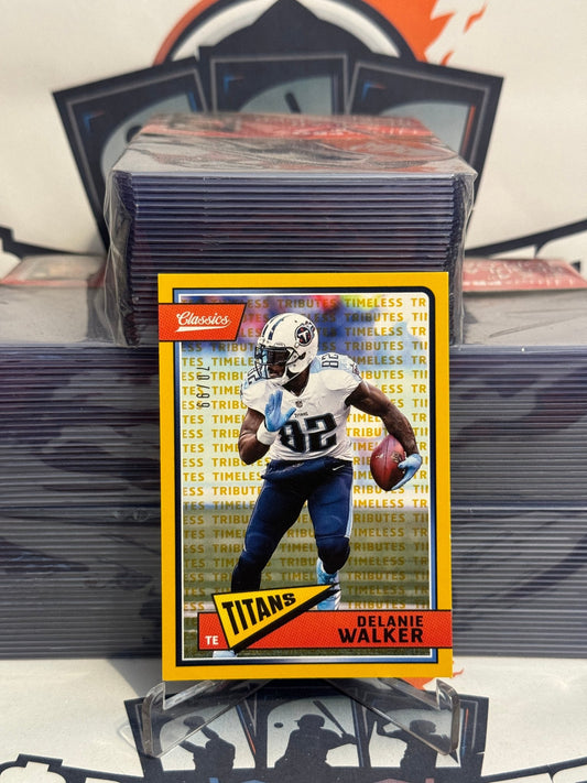 2018 Panini Classics (Yellow, Timeless Tributes 70/99) Delanie Walker #97