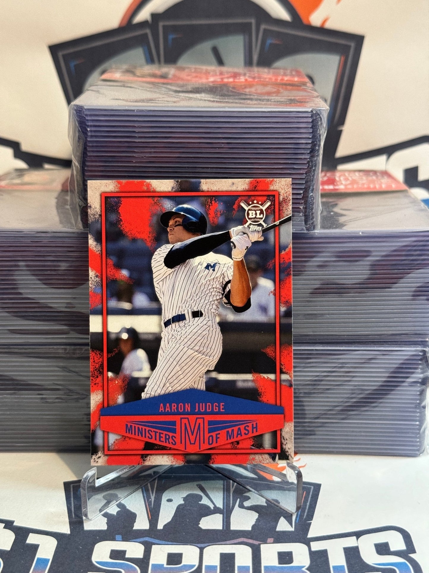 2018 Topps Big Leeague (Ministers of Mash) Aaron Judge #MI-1