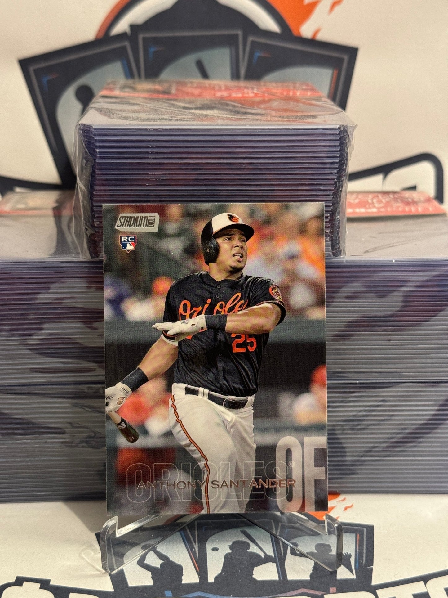 2018 Topps Stadium Club Anthony Santander Rookie #216