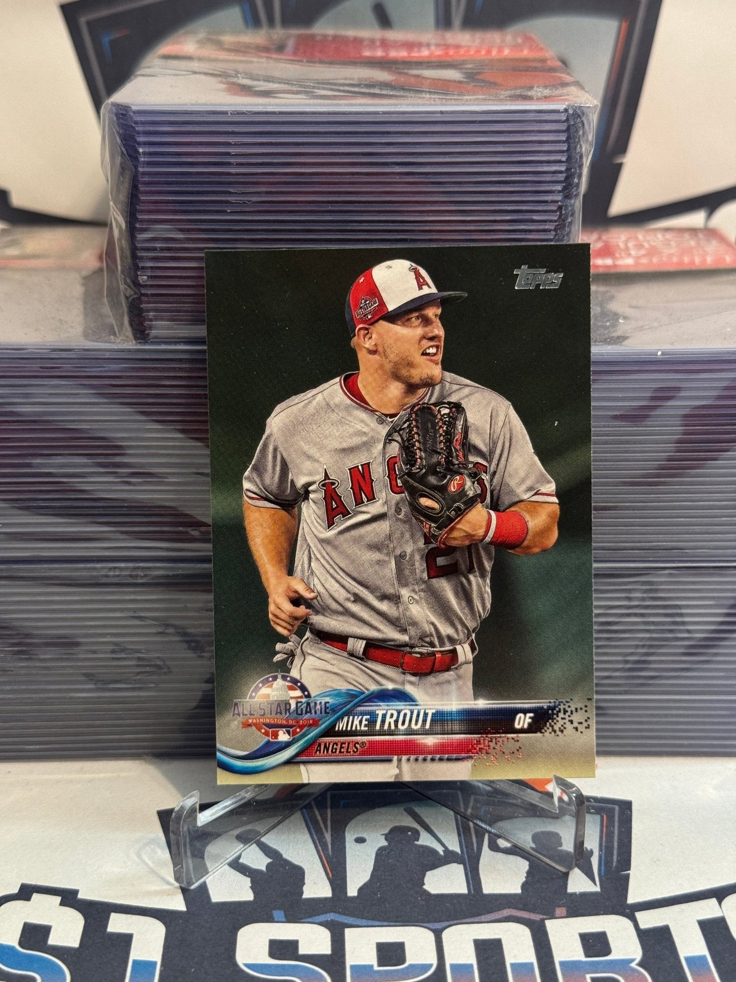 2018 Topps Update (All - Star Game) Mike Trout #US176