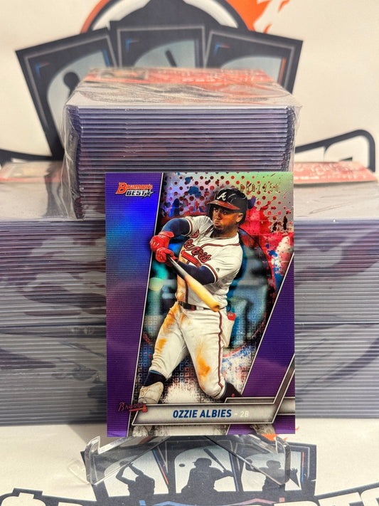 2019 Bowman's Best (Purple Refractor 50/250) Ozzie Albies #54