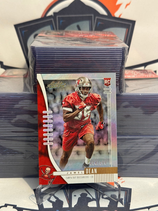 2019 Panini Absolute (Foil 14/199) Jamel Dean Rookie #192