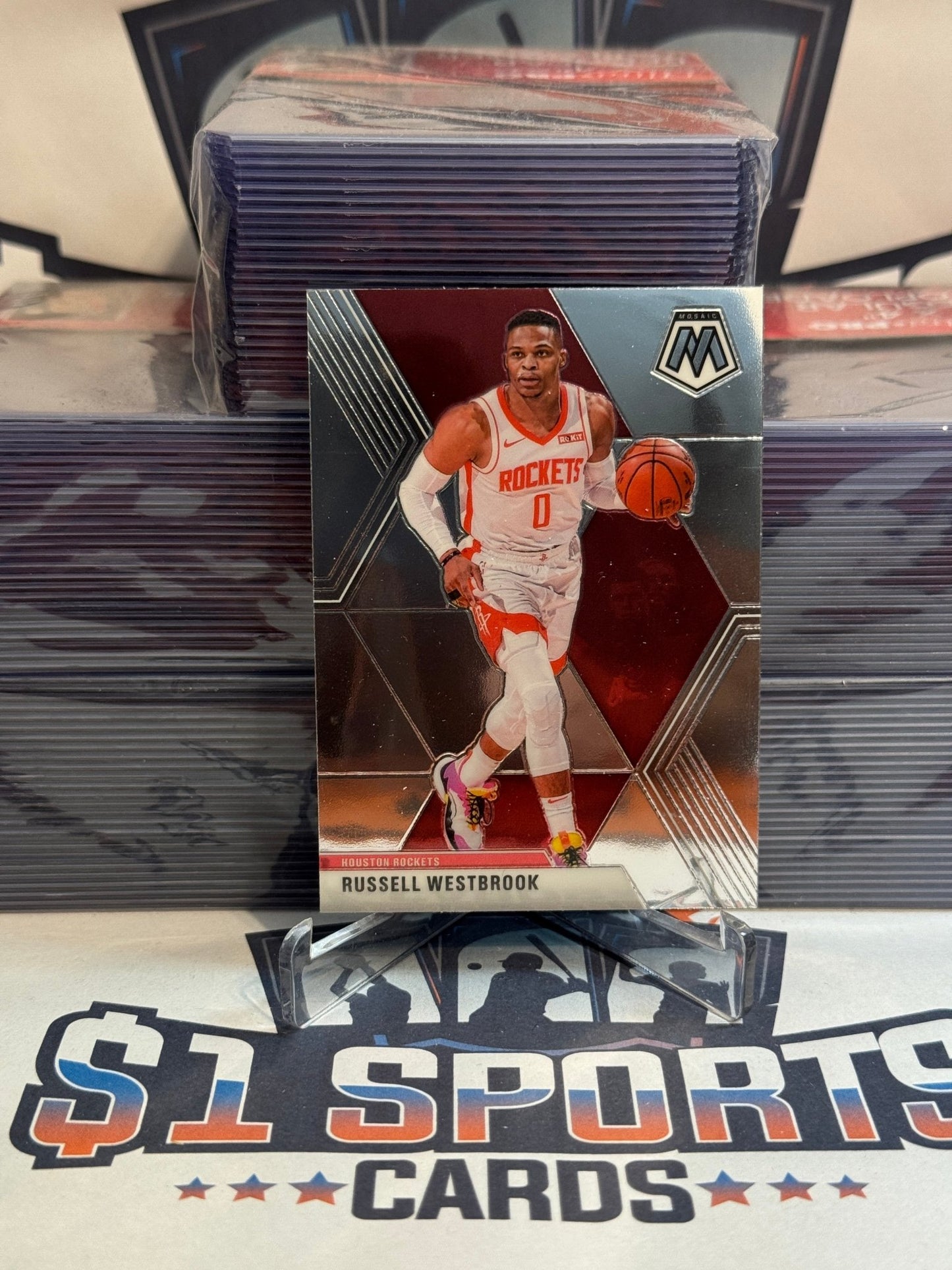 2019 Panini Mosaic Russell Westbrook #134