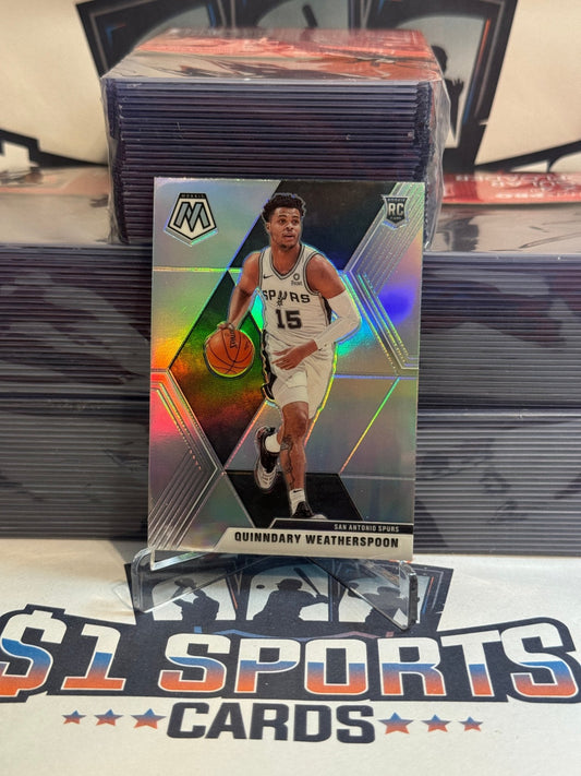 2019 Panini Mosaic (Silver Prizm) Quinndary Weatherspoon #204