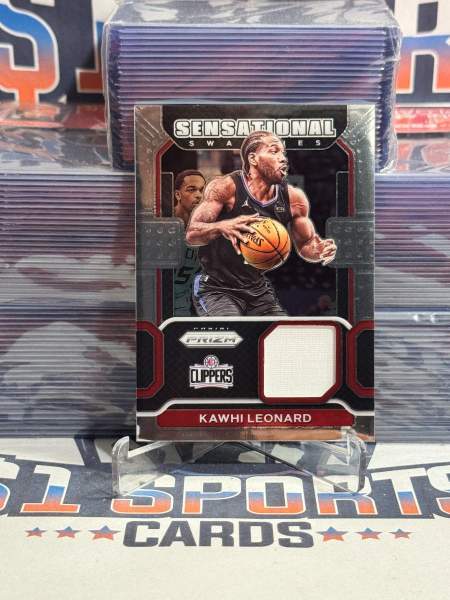 2019 Panini Prizm (Sensational Swatches Relic) Kawhi Leonard SW-KWL