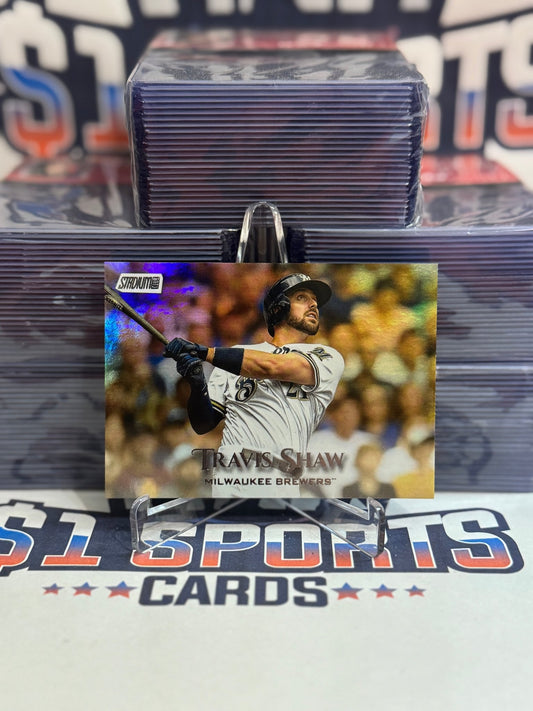 2019 Topps Stadium Club (Foil 11/25) Travis Shaw #196