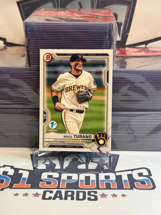 2020 Bowman First Edition Brice Turang #BFE - 10