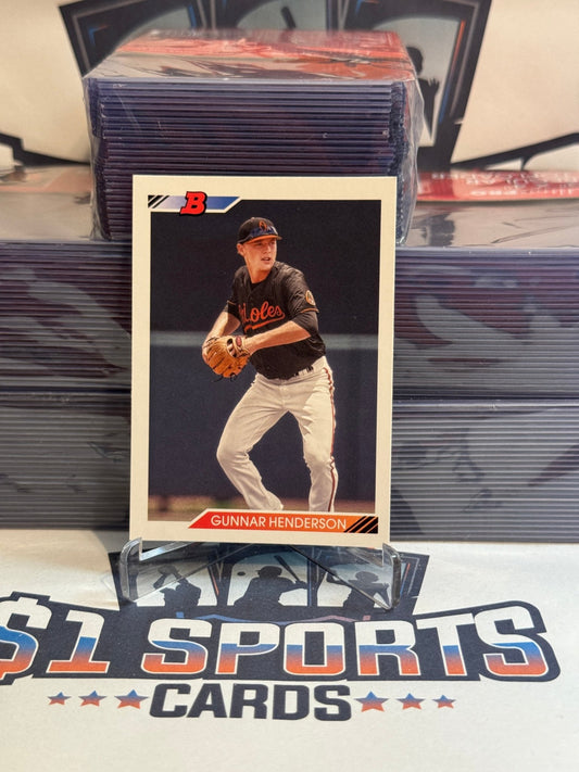 2020 Bowman Heritage Prospects Gunnar Henderson #BHP - 134