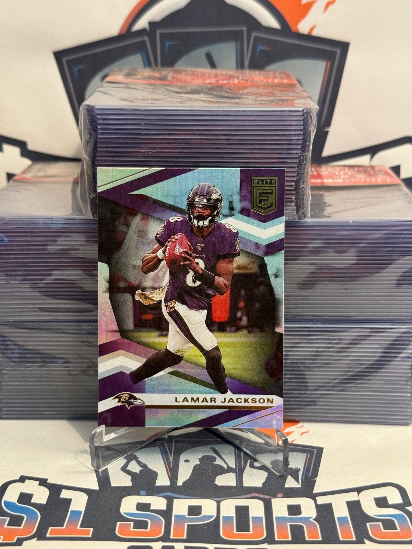 2020 Donruss Elite Lamar Jackson #19