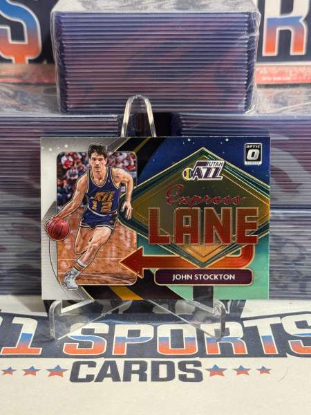 2020 Donruss Optic (Express Lane) John Stockton 2
