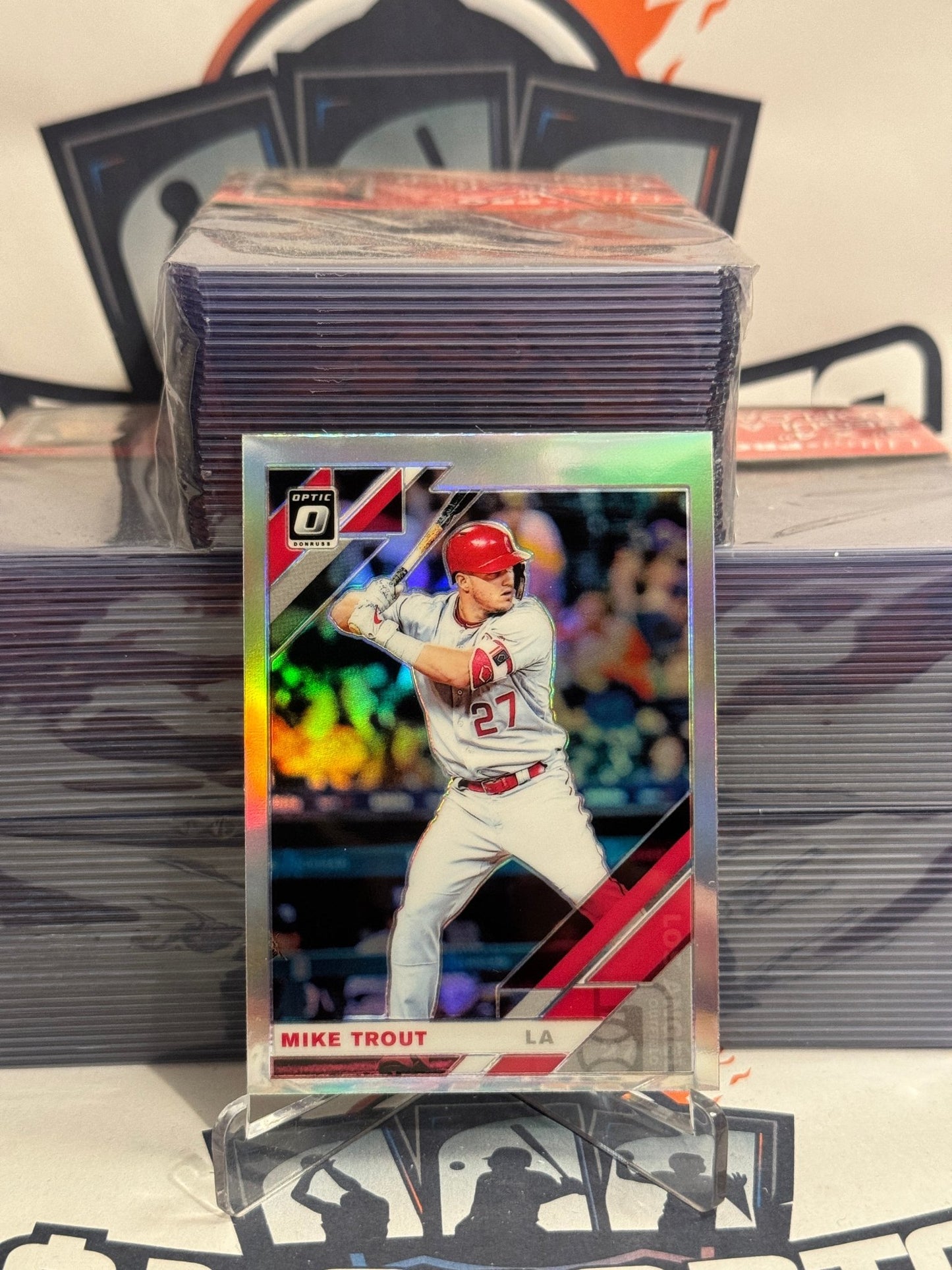 2020 Donruss Optic (Holo Prizm) Mike Trout #170