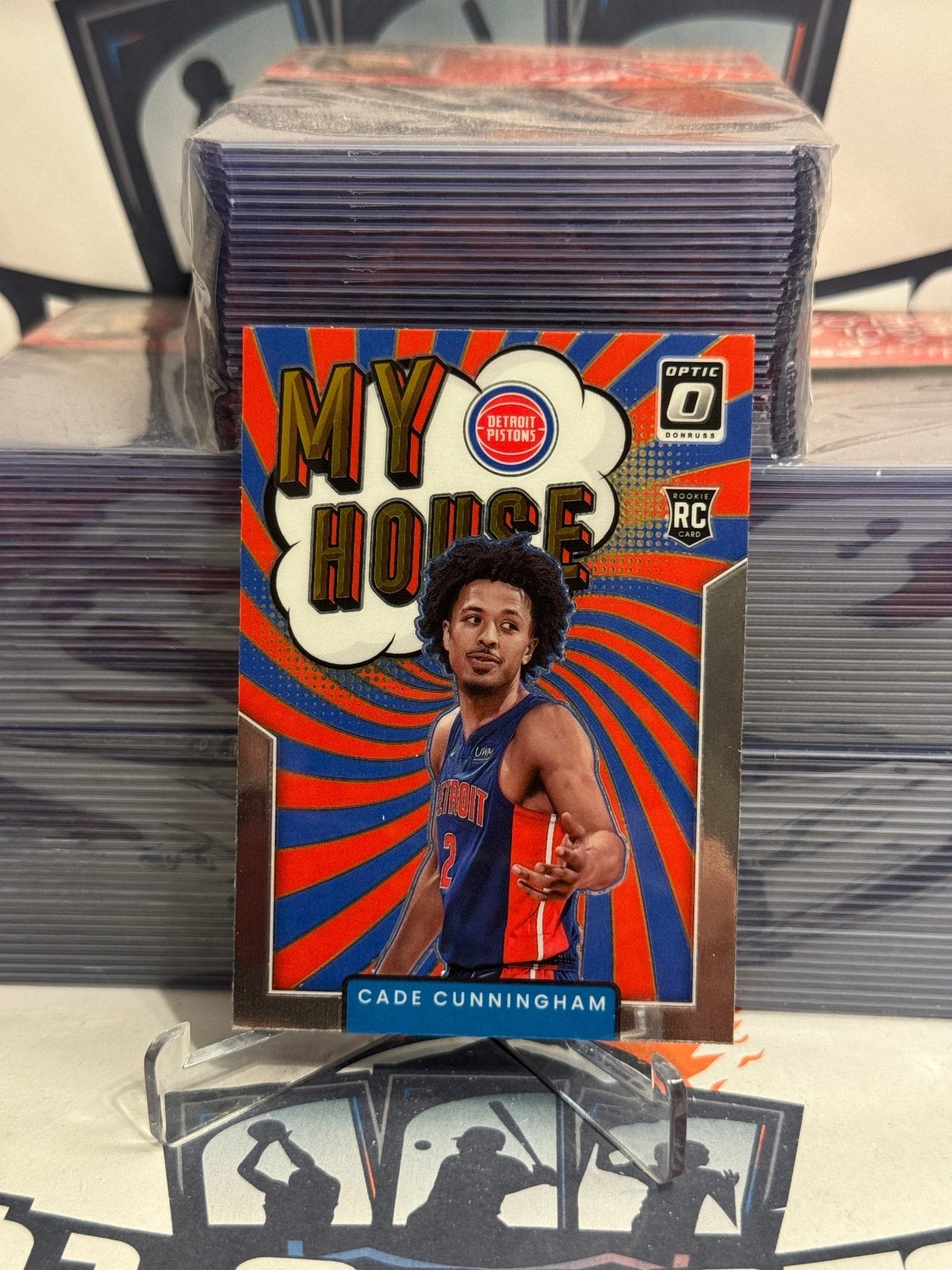 2020 Donruss Optic (My House) Cade Cunningham Rookie #16