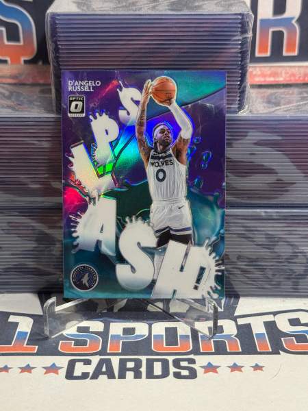 2020 Donruss Optic (Purple Prizm, Splash) D'Angelo Russell 7