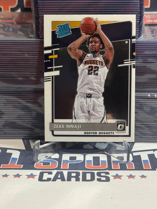 2020 Donruss Optic (Rated Rookie) Zeke Nnaji 172