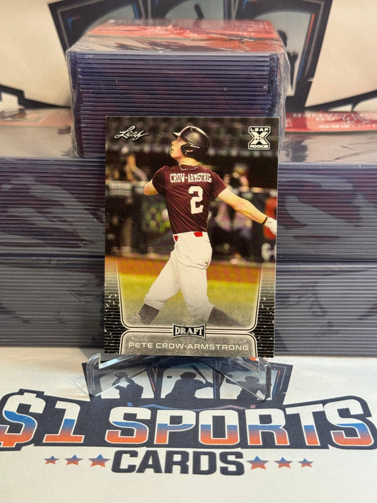 2020 Leaf Draft Pete Crow - Armstrong Rookie #41