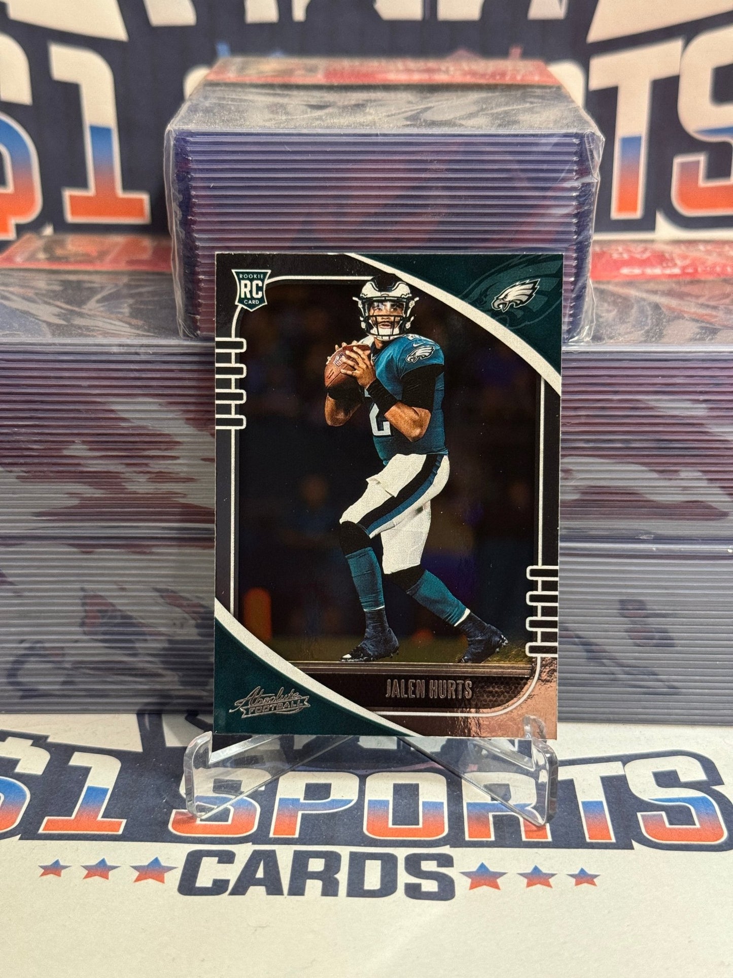 2020 Panini Absolute Jalen Hurts Rookie #145