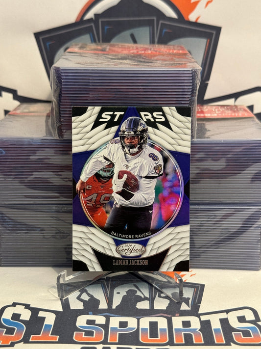 2020 Panini Certified (Stars) Lamar Jackson #CS-LJ