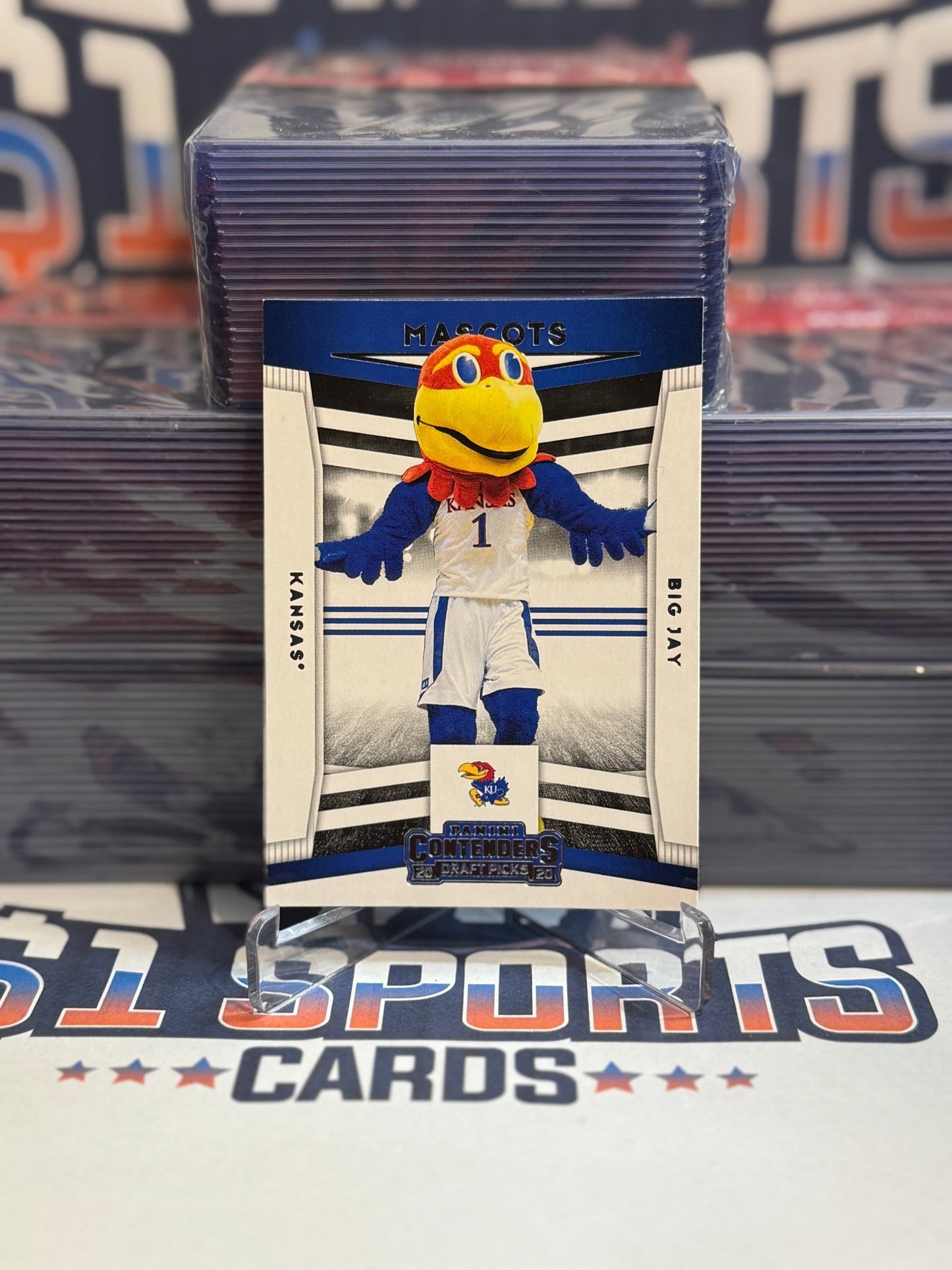 2020 Panini Contenders (Mascots, Kansas) Big Jay #11