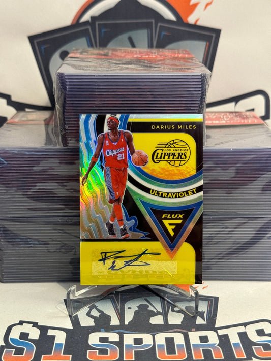 2020 Panini Flux (Silver Prizm, Ultraviolet Auto) Darius Miles #UV-DMI