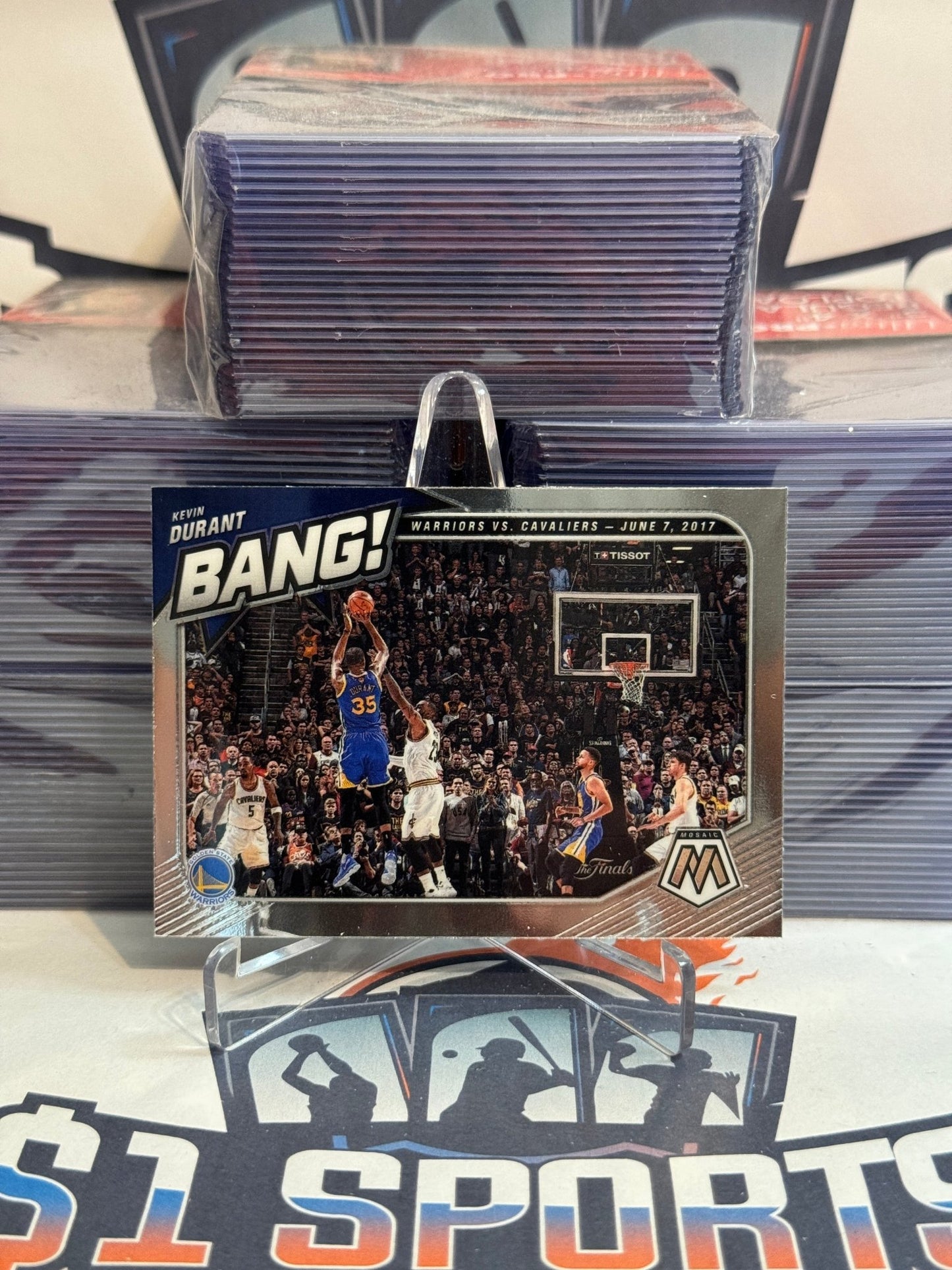 2020 Panini Mosaic (Bang!) Kevin Durant #14