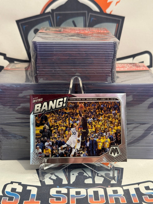 2020 Panini Mosaic (Bang! w/ Stephen Curry) Kyrie Irving #9