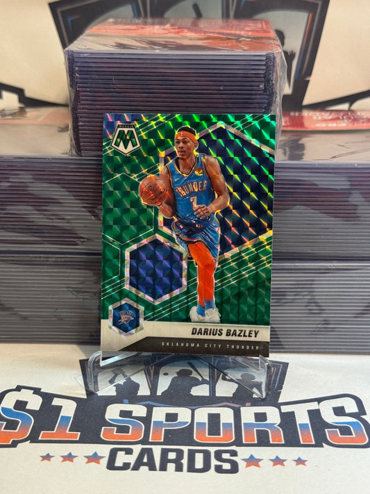 2020 Panini Mosaic (Green Prizm) Darius Bazley #188