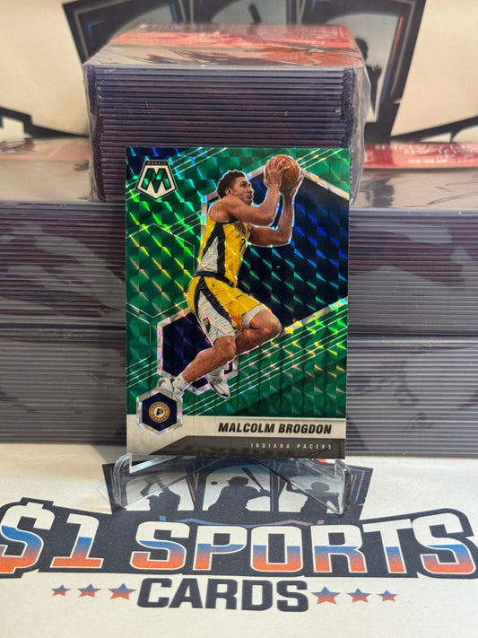 2020 Panini Mosaic (Green Prizm) Malcolm Brogdon #26