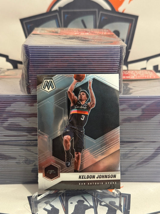 2020 Panini Mosaic Keldon Johnson #136