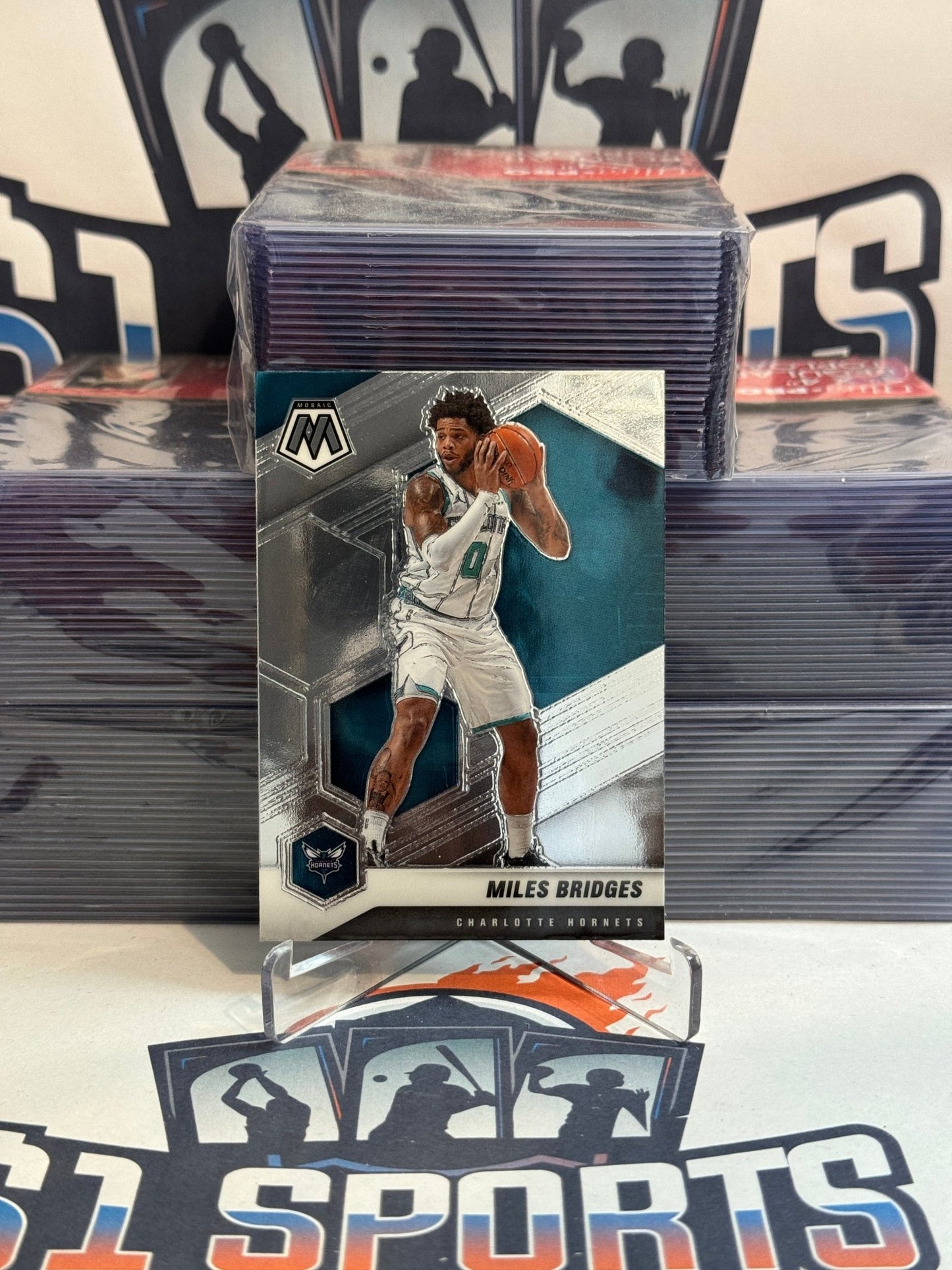 2020 Panini Mosaic Miles Bridges #90