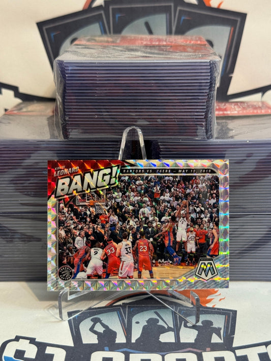 2020 Panini Mosaic (Mosaic Prizm, Bang!) Kawhi Leonard #8