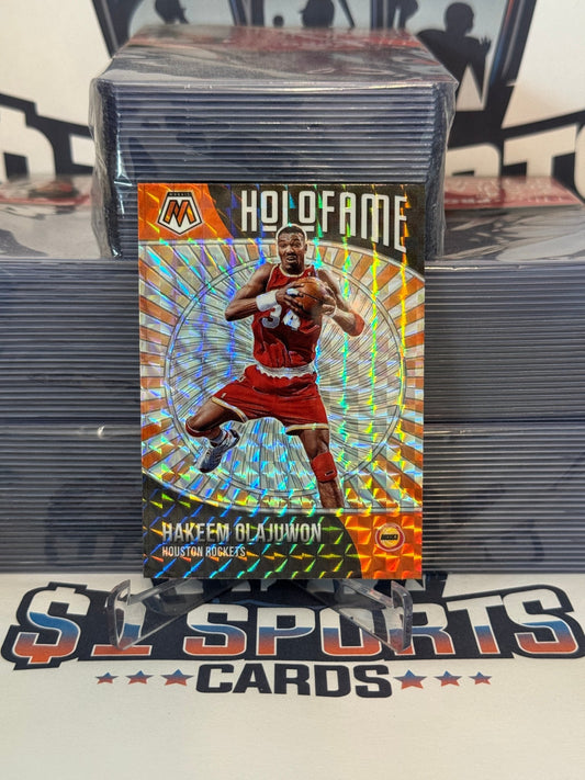 2020 Panini Mosaic (Mosaic Prizm, HoloFame) Hakeem Olajuwon #18
