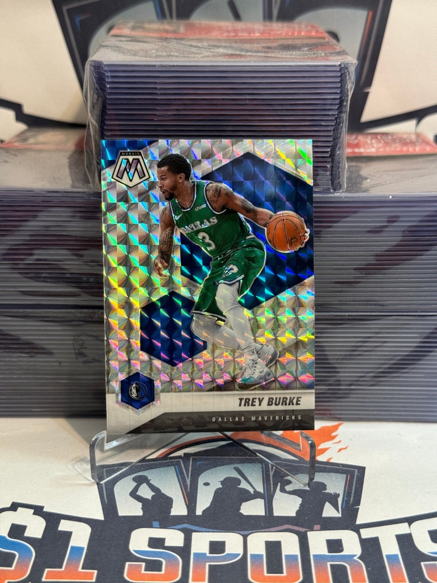 2020 Panini Mosaic (Mosaic Prizm) Trey Burke #110