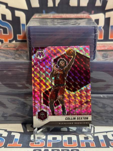 2020 Panini Mosaic (Pink Camo Prizm) Collin Sexton 85