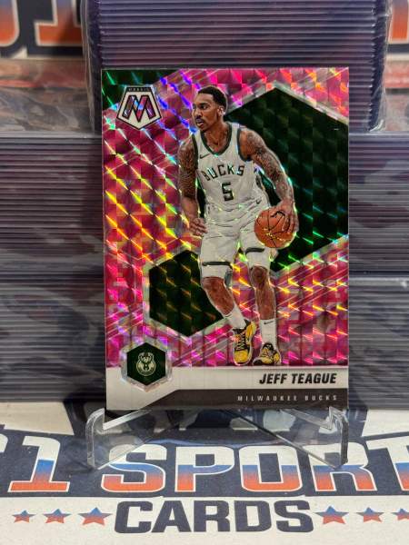 2020 Panini Mosaic (Pink Camo Prizm) Jeff Teague 51