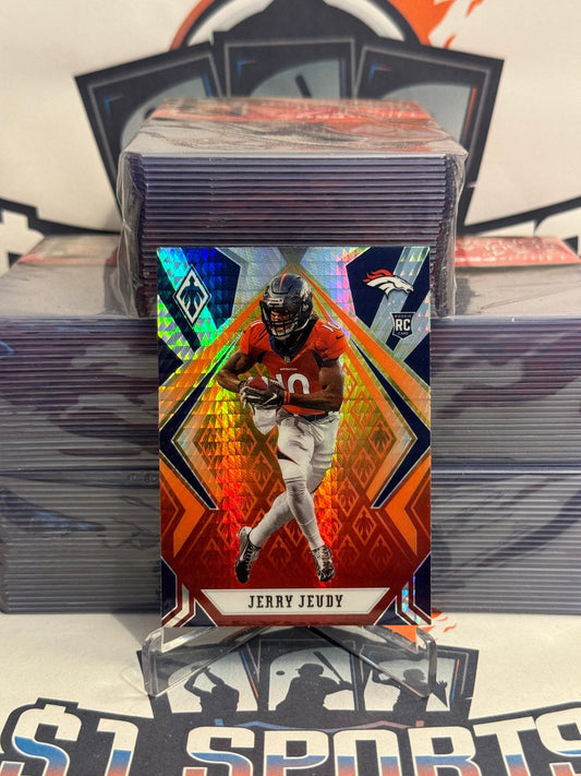 2020 Panini Phoenix (Fire Burst Prizm) Jerry Jeudy Rookie #105