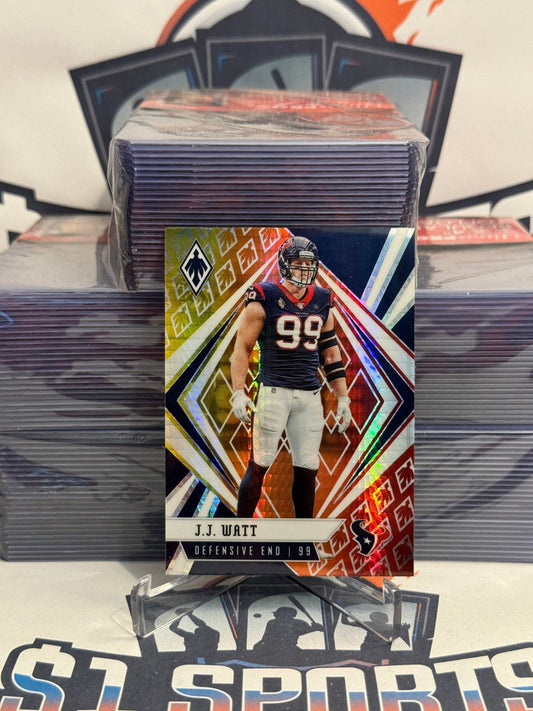 2020 Panini Phoenix (Fire Burst Prizm) J.J. Watt #6