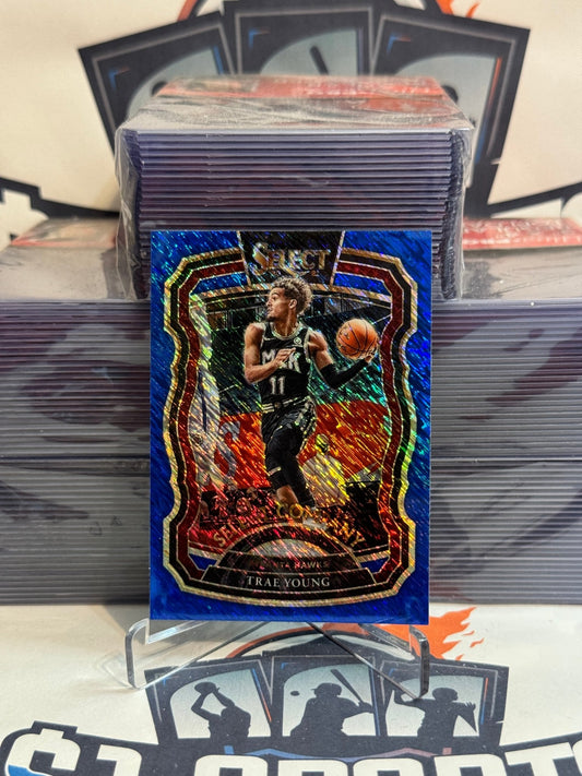 2020 Panini Prizm (Blue Prizm, Select Company) Trae Young #5