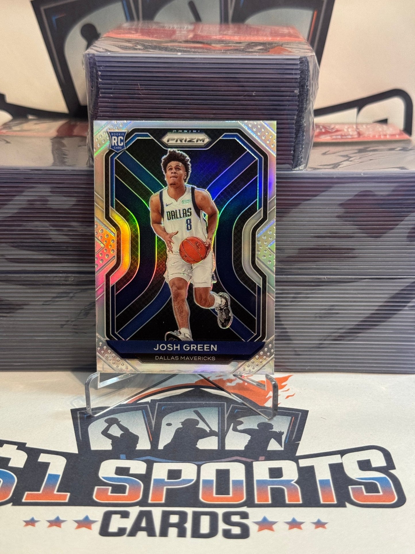 2020 Panini Prizm (Silver Prizm) Josh Green Rookie #274