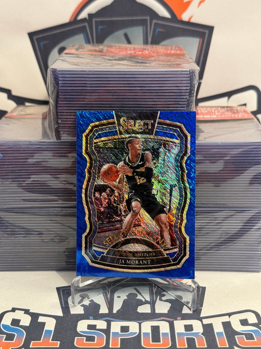 2020 Panini Select (Blue Shimmer Prizm, Select Company) Ja Morant #7