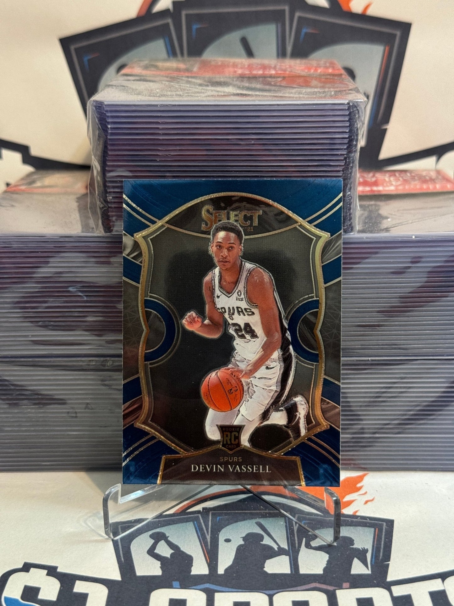 2020 Panini Select Devin Vassell Rookie #71