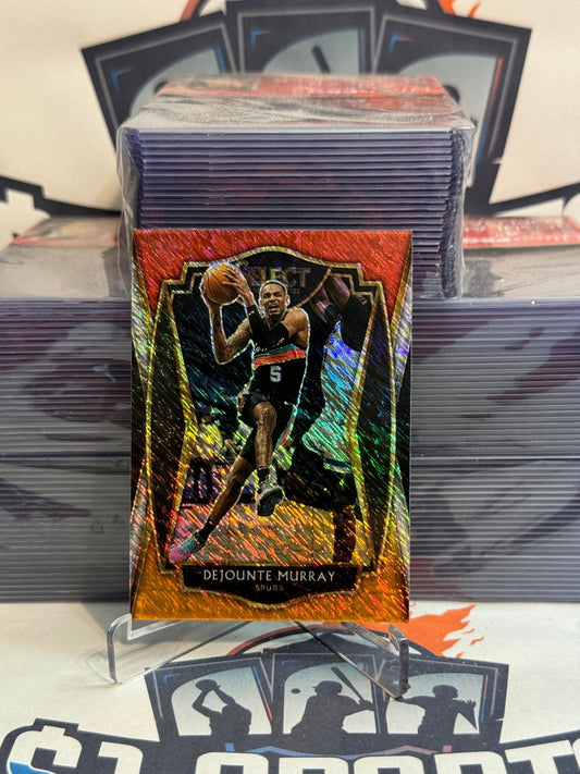 2020 Panini Select (Red White Orange Shimmer Prizm) Dejounte Murray #124