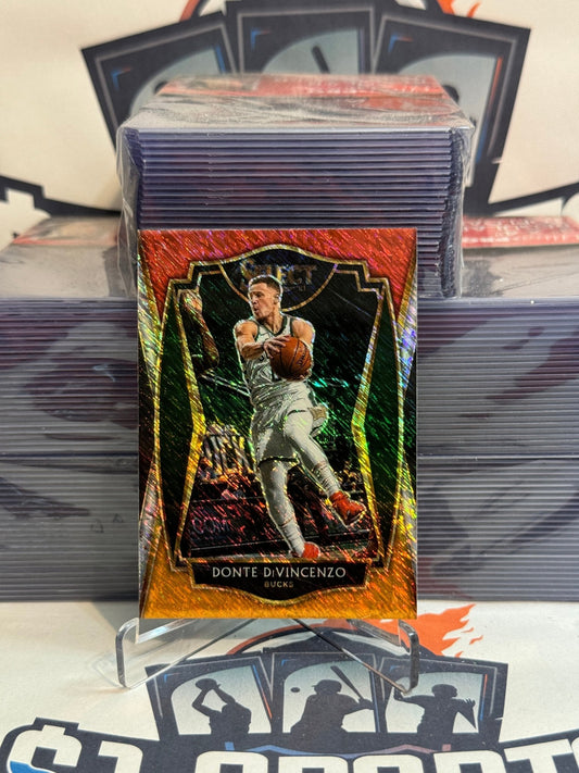 2020 Panini Select (Red White Orange Shimmer Prizm) Donte DiVincenzo #116